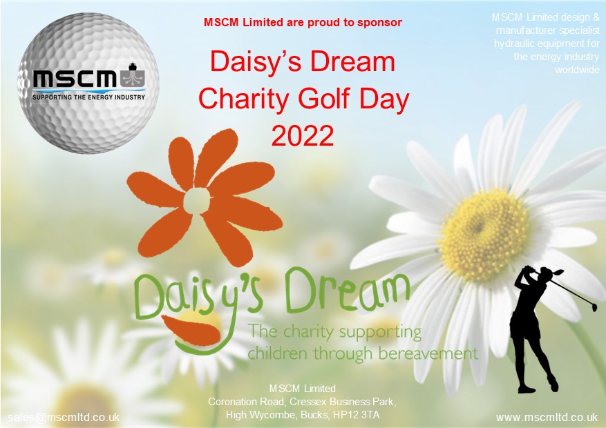 MSCM Sponsoring Daisy's Dream Charity Golf Day